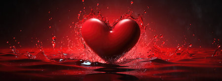 Valentines Day Heartsの素材