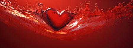 Valentines Day Heartsの素材