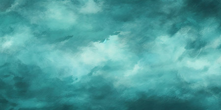 blue watercolor paintingの素材