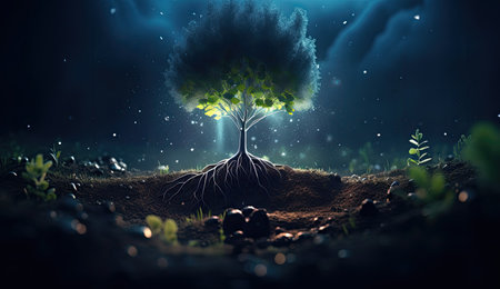 alley in the leaves in the fallの素材