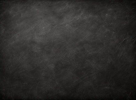 Chalk rubbed out on blackboardの素材