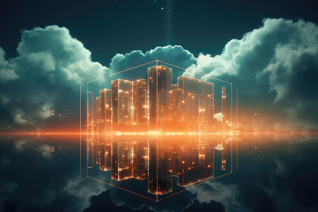 cloud computing services imageの素材