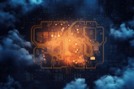 cloud computing services imageの素材