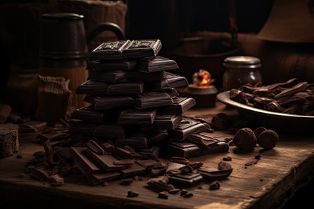the health benefits of chocolateの素材
