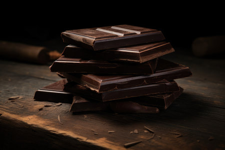 the health benefits of chocolateの素材