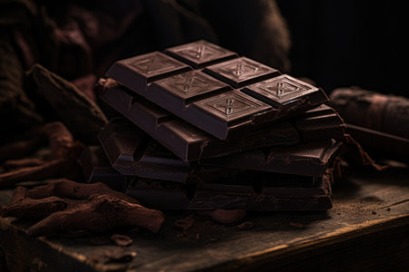 the health benefits of chocolateの素材