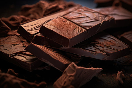 the health benefits of chocolateの素材