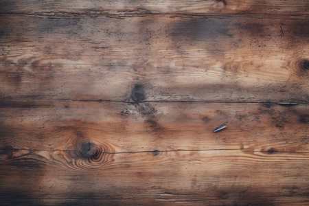 a close up of a wooden plank backgroundの素材