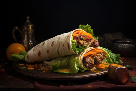 arabic burgers at ofarrells the millの素材