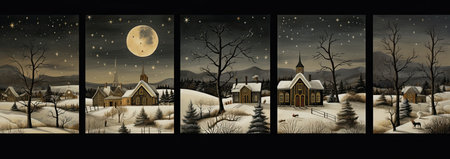 santas christmas cards screenshotsの素材