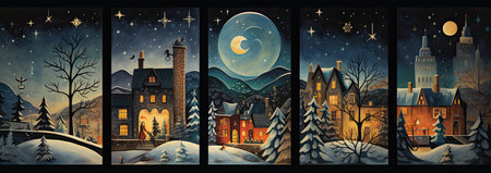 santas christmas cards screenshotsの素材