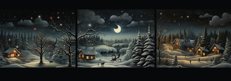 santas christmas cards screenshotsの素材