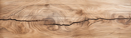 wooden tableand background with beige woodの素材