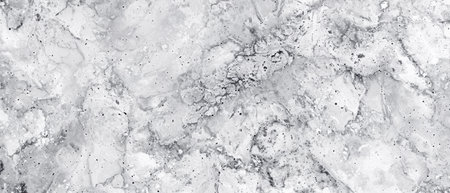 Texture of white marble resembles freezing snow patternの素材