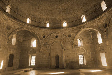 Akhaltsikhe Rabati Castle Fortress Complex Mosque Mihrab with Seipa Tone Effectのeditorial素材