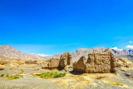 Kuche Subash Buddhist Ruins Landscape Breathtaking Picturesque View Point