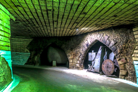 Milestii Mici Winery Wines Industrial Complex Underground Galleries Tunnels and Interior