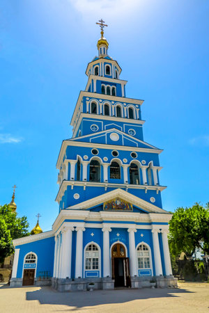 Tashkent Russian Orthodox Holy Assumption Cathedral Bell Tower