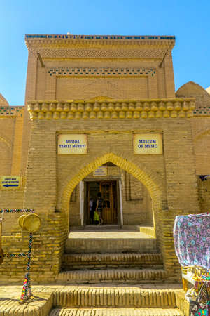 Khiva Old Town Museum of Uzbek Traditional Local Musicのeditorial素材