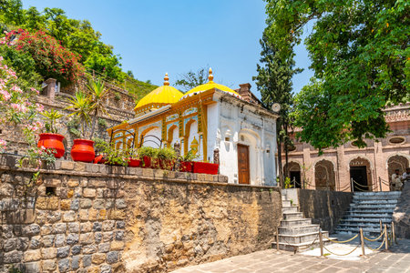 Islamabad Saidpur Village Picturesque View of Historic Temple Complex on a Sunny Blue Sky Day