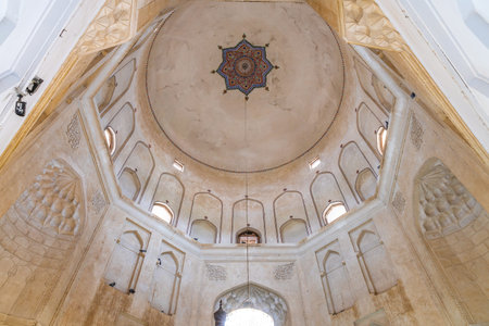 Multan Darbar Hazrat Bahauddin Zakariya Multani Tomb Picturesque Interior Ceiling View