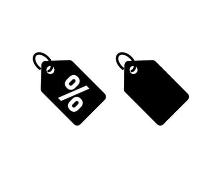 Discount coupon or shopping voucher icon. Vector on isolated white background. EPS 10.のイラスト素材