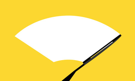 Car windscreen wipe glass, wiper cleans the windshield banner.