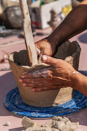 pottery art way of life, craftの写真素材