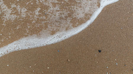 Beautiful sea surf on the Adriaticの写真素材