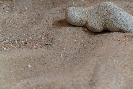 sea stones on the Adriatic coast, macro, there is a place for textの写真素材