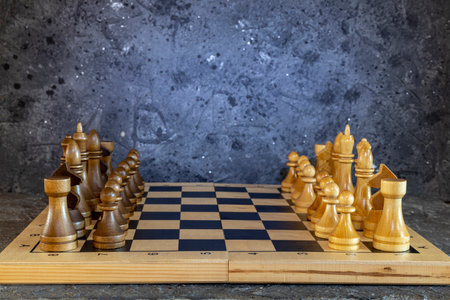 strategy brainstorming chess board game touch black background with hand space for your networkの写真素材