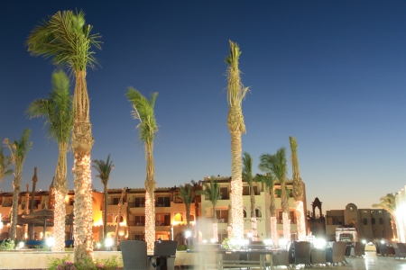 City at night, Morocco のeditorial素材