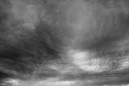 Dark storm sky の写真素材