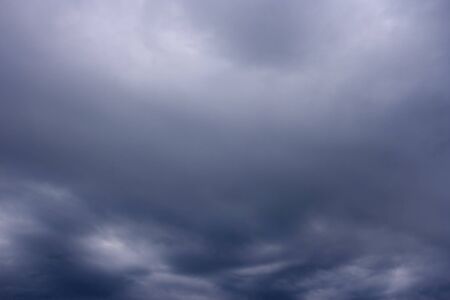 Rainy cloudy sky before the storm の写真素材