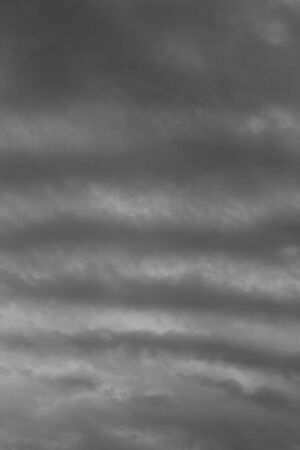 Stormy clouds over horizon  の写真素材