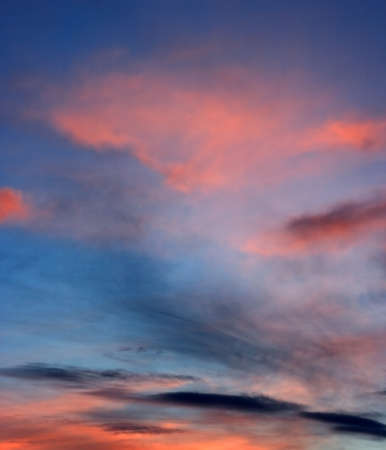 Night sky over sea. Night sky with dramatic cloud.の写真素材