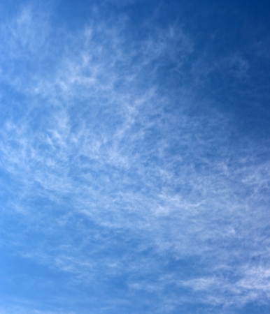 Barely visible clouds against the blue sky  Sky の写真素材
