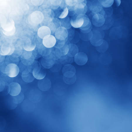 Lights on blue beautifull shine of a holiday lightの写真素材