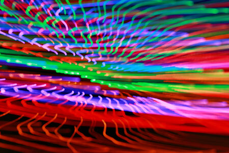 Colorful abstract flow, representing speed and actionの写真素材