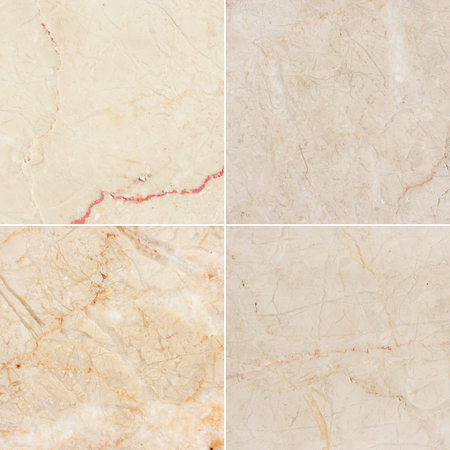 Four different texture of a light marble   high res   Marble and granite background with natural pattern  See You please more marble, granite and other backgrounds best quality  in my portfolio  の写真素材