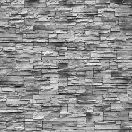 Slim stones brick wall texture.の写真素材