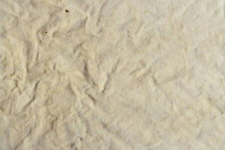 Old canvas background. Vintage old fabric texture.の写真素材