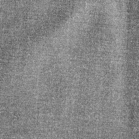 Dark gray fabric texture with delicate striped pattern. Cotton canvas.の写真素材