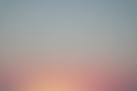 Clear evening sky witouth clouds over ocean. Sky background or gradient.の写真素材