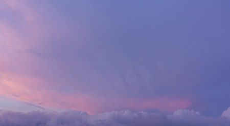 Beautiful storm sky, majestic clouds. Sky and beautiful clouds, heaven. の写真素材