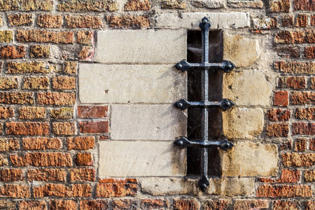 Old brickwork in Brugge, Flanders, Belgium