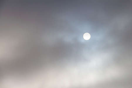 Cold cloudy morning at Brighton, United Kingdomの写真素材