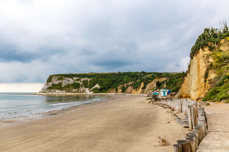 Isle of Wight in summer, England, UKの写真素材