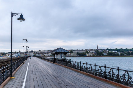 Isle of Wight in summer, England, UKの写真素材