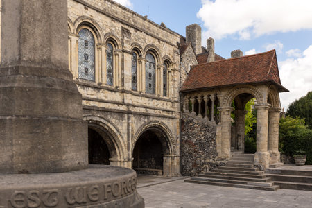 Canterbury view in summer, Kent, England